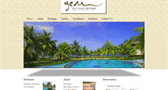 Desktop Screenshot of gembeach.com.my